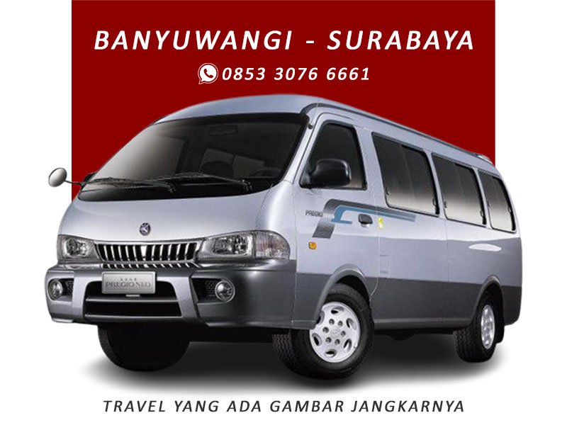 Travel Banyuwangi - Surabaya Terpercaya 2024 | Murah & Fasilitas Lengkap Travel Banyuwangi - Surabaya berangkat tiap hari, harga 200 ribu, gratis 1x makan, antar jemput alamat hubungi 0853 3076 6661 Wijaya Trans Banyuwangi